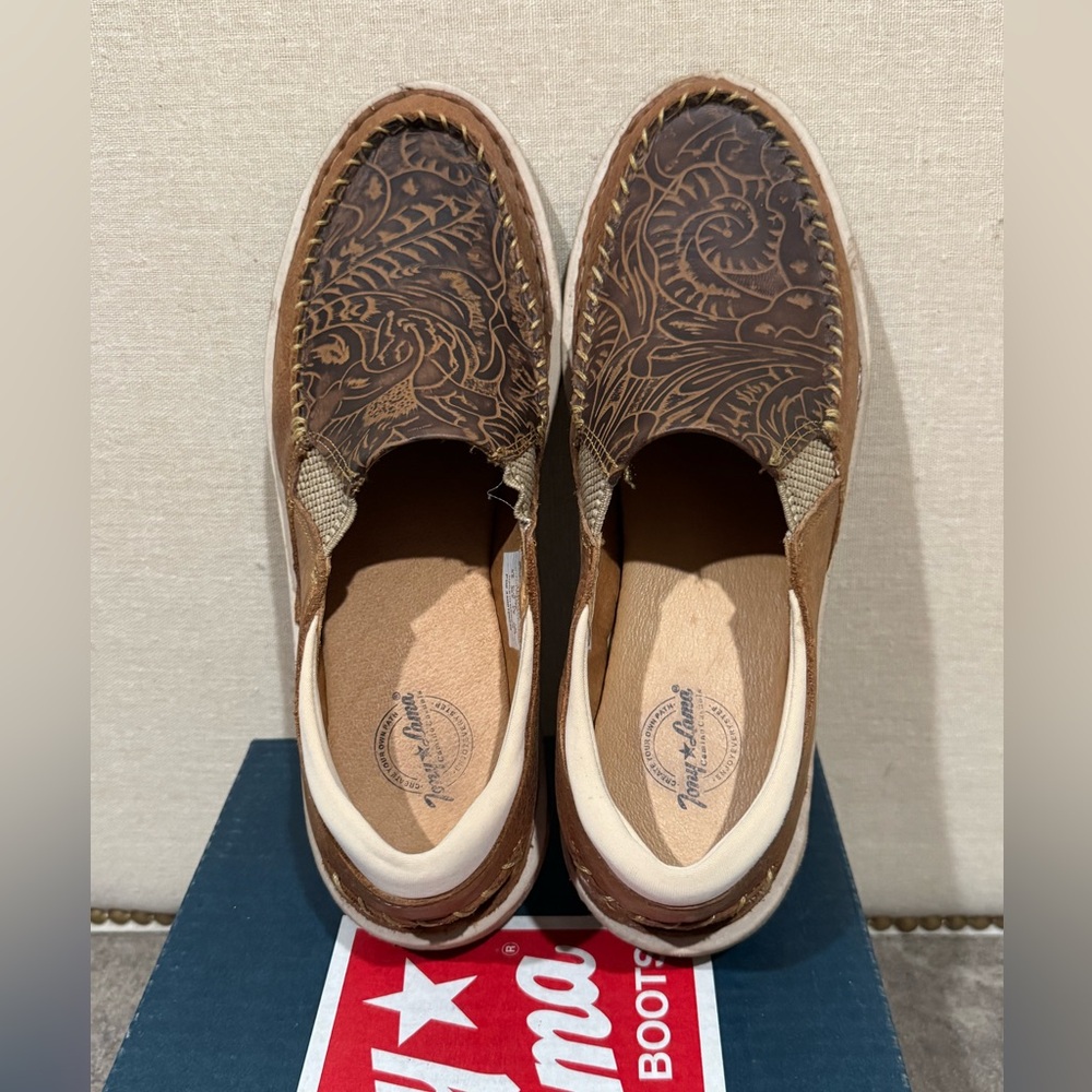 Ariat Men’s Brown Slip-On Casual Moccasin